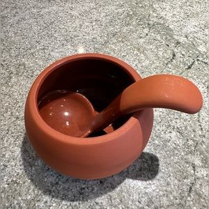 EUC Ceramic Salsa Bowl